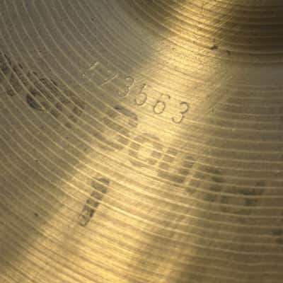 Paiste 8" Formula 602 Seven Sound Set 1 Bell Cymbal 1967 - 1977 - Traditional image 3