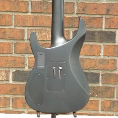 JACKSON SLATTXMG3-7 Soloist, Matte Black, Active EMG, Floyd Rose, 7-String Guitar image 4