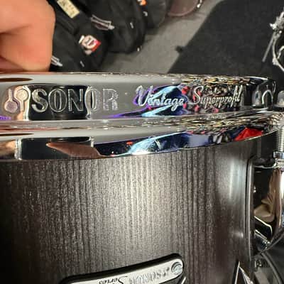 SONOR Vintage Series 3-Piece 13/16/22 Drum Kit Set in Black Onyx (Rm4) image 14