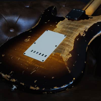 Fender Custom Shop '55 Stratocaster Ultimate Relic built by Jason Smith image 6