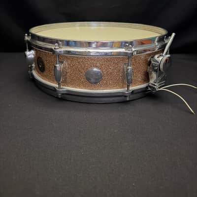 Immagine Gretsch Broadcaster X4175 "Max Roach" Progressive Jazz 14" x 4" snare drum 1960's - Champagne Sparkle - 4