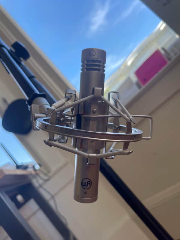 Warm Audio WA-84 Small Diaphragm Cardioid Condenser Microphone 2019 - Present - Nickel image 1