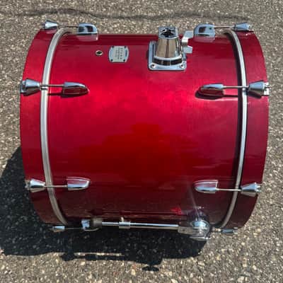 Yamaha BBD-620U Stage Custom Birch 20x17" Bass Drum 2009 - 2014 - Cranberry Red image 5