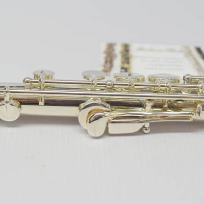 Lightly Used Pearl Belsona Silver Plated Student Flute w/ Case image 11