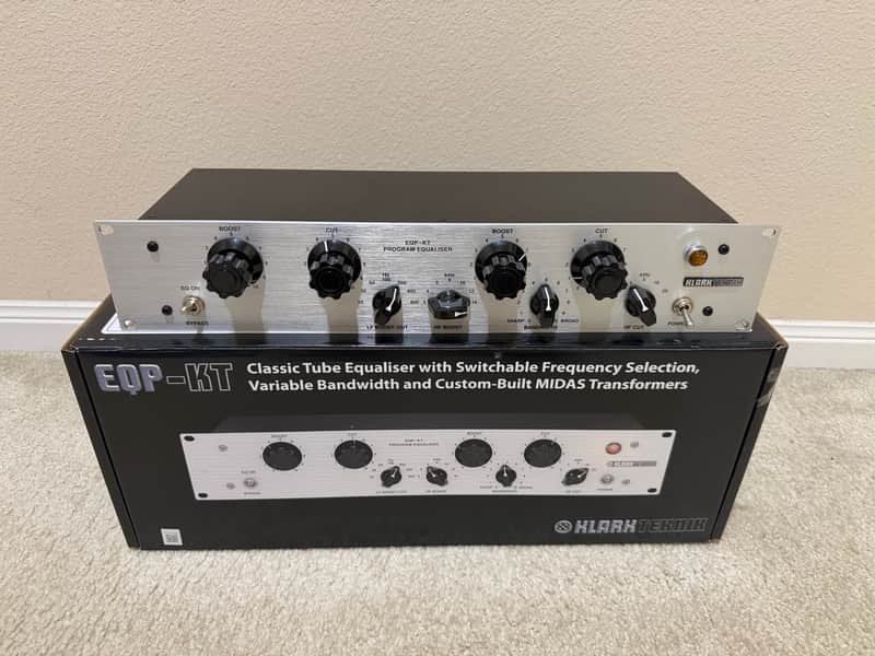 Klark Teknik EQP-KT Classic Tube Equalizer 2017 - 2019 - Silver image 1