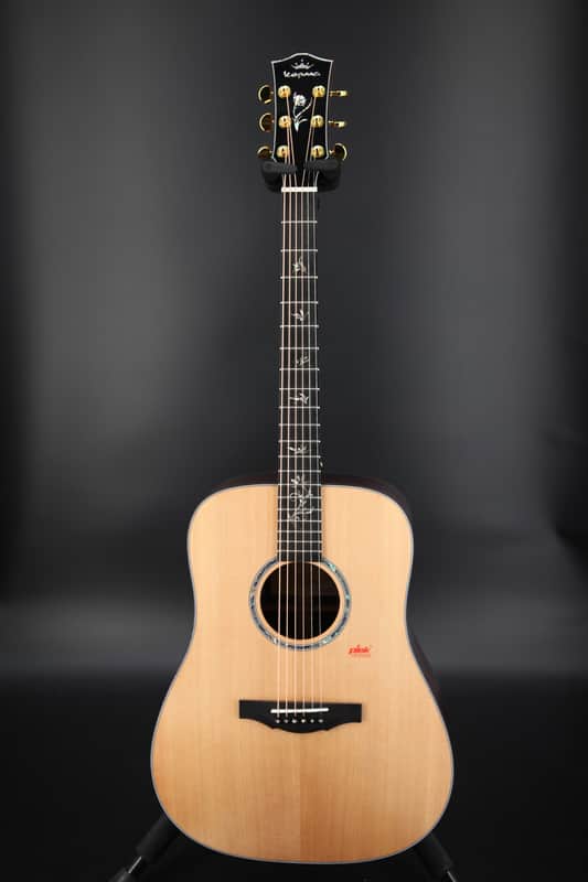 Kepma ALL SOLID SERIES B1E Dreadnought w/LR Baggs Anthem 2025 - Natural image 1