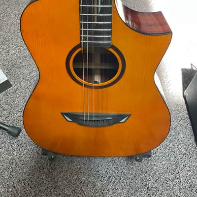 Cort LUXE NAT Frank Gambale Series Adirondack Spruce/Blackwood Concert Cutaway with Electronics 2010s - Natural Glossy image 6