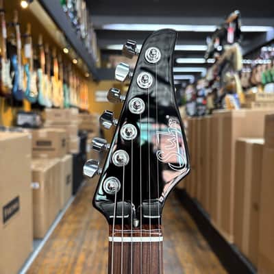Suhr Modern Plus Electric Guitar Faded Trans Whale Blue Burst w/Padded Gig Bag image 7