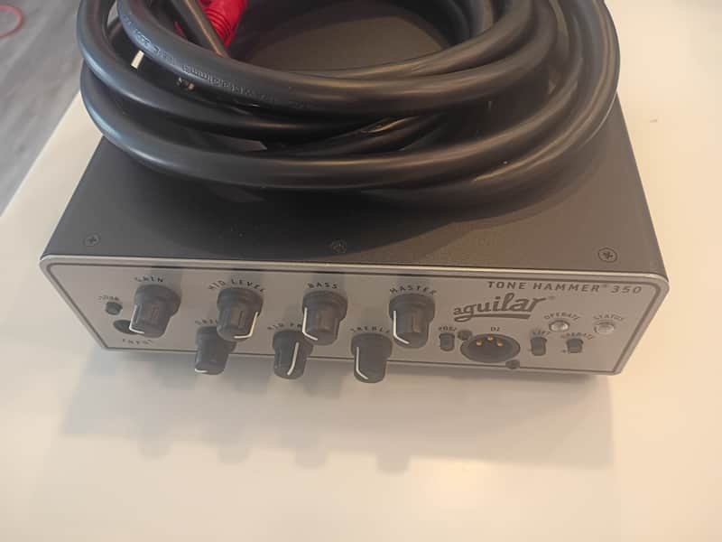 Aguilar Tone Hammer 350 350-Watt Bass Amp Head 2012 - 2019 Aluminum image 1