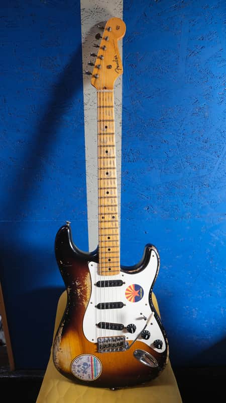 Fender Stratocaster '55 Relic - Jason Smith Masterbuilt (2023) - Sunburst image 1