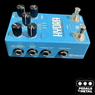 Keeley Hydra Stereo Reverb & Tremolo 2020 - Present - Blue - X19916 image 4