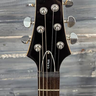 Used Schecter C-6 Plus Electric Guitar with Gig Bag image 3