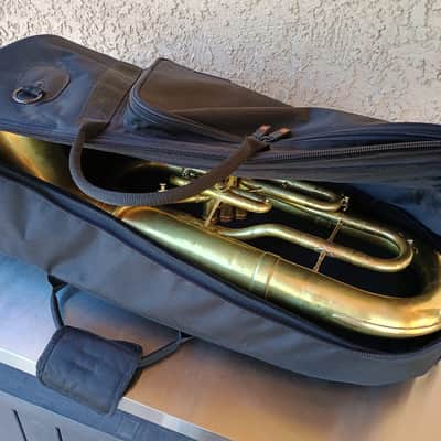 Protec C-243 Deluxe Gig Bag for Bellfront Baritone Horn image 3