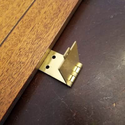 Hammond Music Stand Book Support Organ Piano L-100 Series 1961 Stained Wood image 6