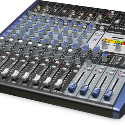 PreSonus STUDIOLIVE-AR12C 12-Channel Analog Mixer with USB-C and SD Recorder image 1