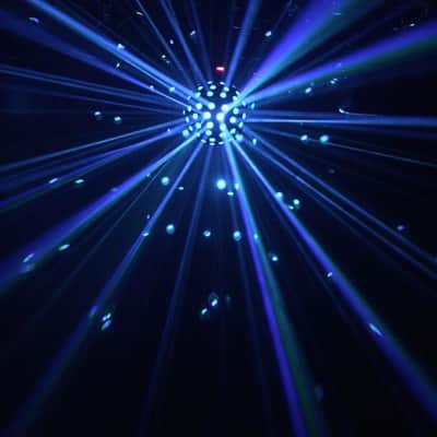 ADJ Starburst LED Mini Spherion Effect Multi-Beam Light Fixture - Open Box Mint image 2