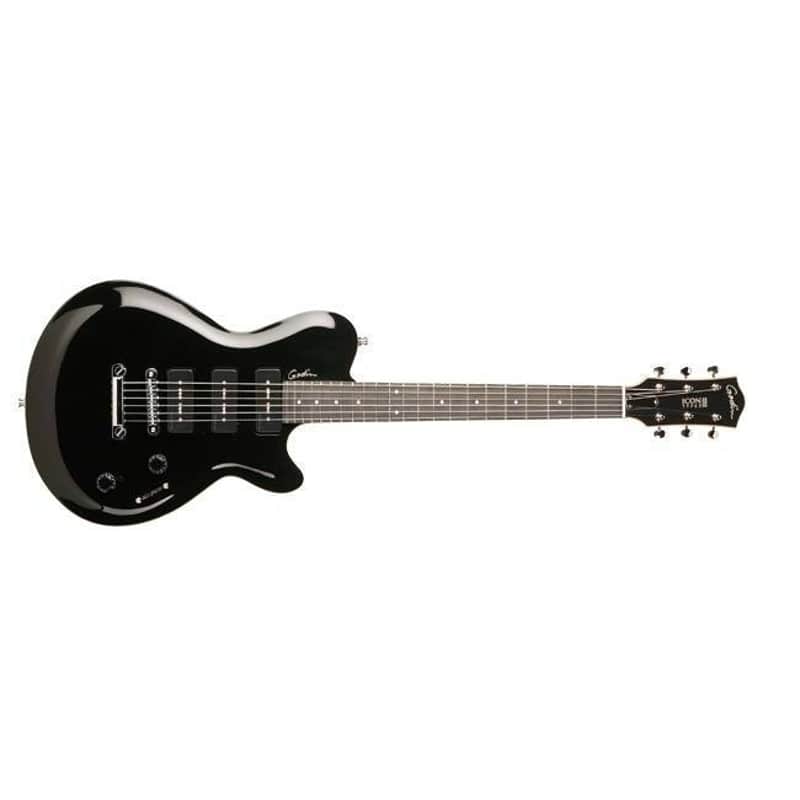 Godin Icon Type 3 Black High Gloss RN Electric Guitar image 1