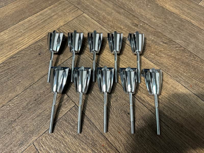 Natal Arcadia Bass Drum Tension Rods & Claws x10 #NO43 image 1