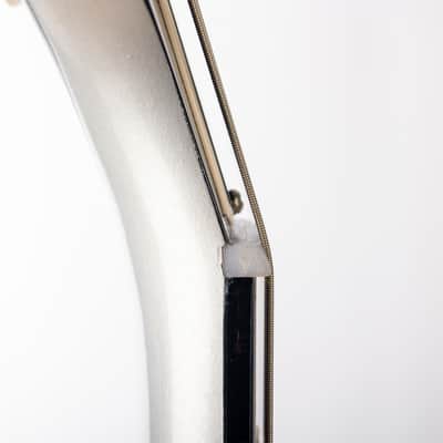 Gibson Custom 61 ES 335 Silver w/Ebony Stinger Gloss NH, Silver  | Demo image 14