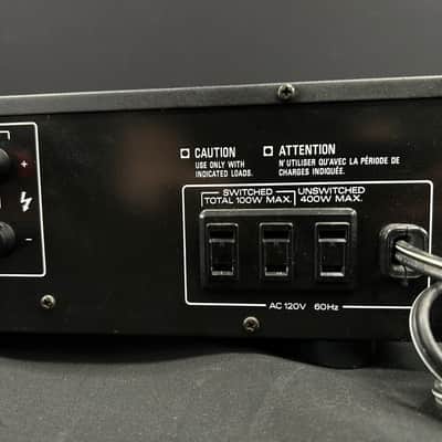 Kenwood Basic M1 Stereo Power Amplifier - Black Bild 10