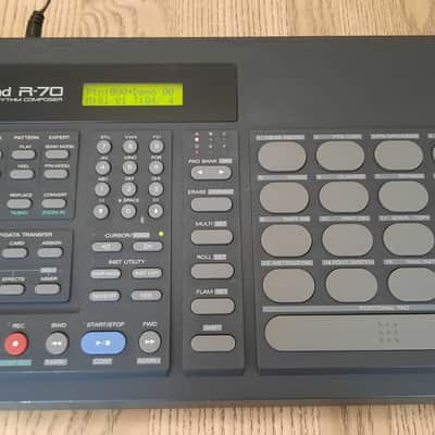 Roland R-70 Human Rhythm Composer 1990s - Black image 2