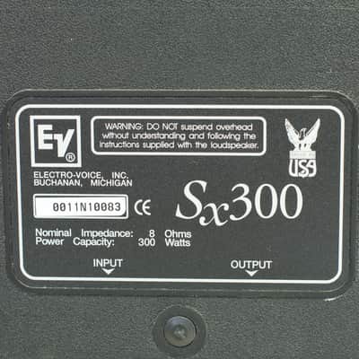 Used Pair EV Electro-Voice Sx300 12" Passive Speakers image 7