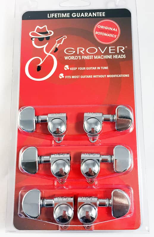 Grover 102C Original Rotomatic 3+3 Tuning Machines image 1