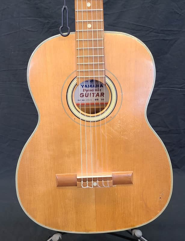 Yamaha Dynamic Guitar No. 20 1960s - Natural | Reverb