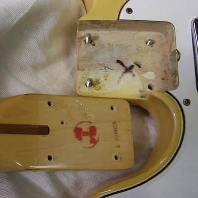 Fender Telecaster 1976 Olympic White to Blond image 11