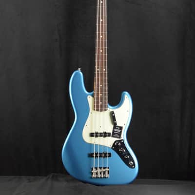 Mint Fender Vintera® II '60s Jazz Bass Rosewood Fingerboard Lake Placid Blue image 2
