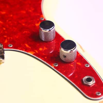 Fender Musicmaster with Rosewood Fretboard 1963 - Olympic White - Great Pre-CBS Electric Guitar - check video! image 13