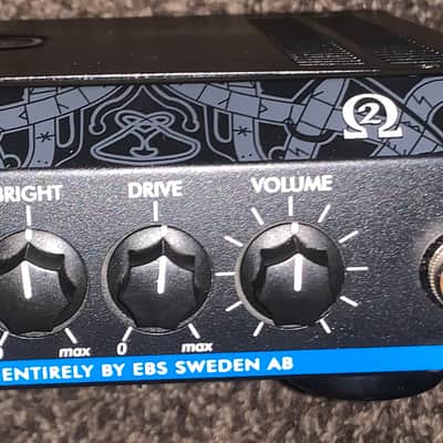 EBS Reidmar 752 750-Watt Bass Amp Head 2023 - Present - Black image 3