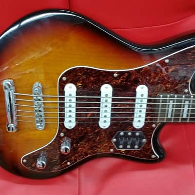 Schecter Hellcat VI 6 string Bass Guitar Sunburst image 2