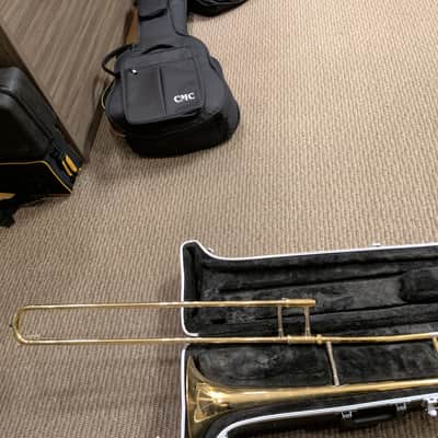 Yamaha YSL-354 Standard Trombone 2010s - Lacquered Brass image 1