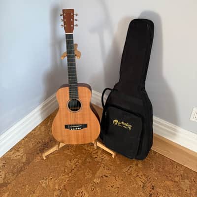 2005 Martin LX1 guitar and gig bag image 2
