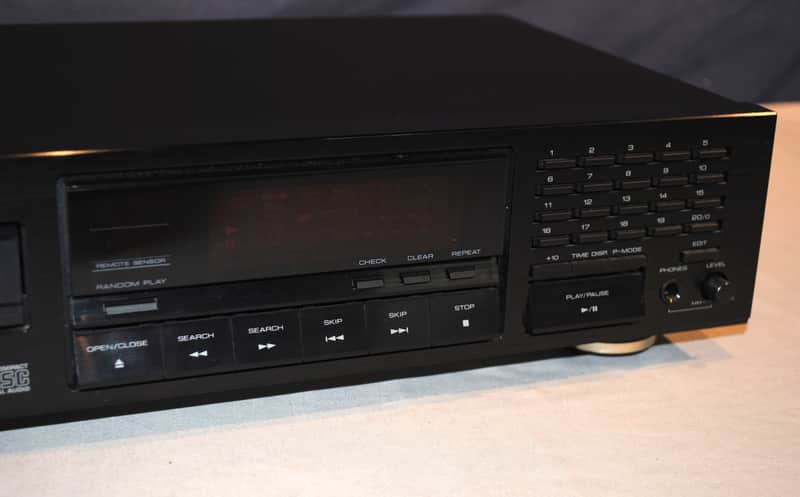 Kenwood DP-3010 Single Disc CD Player 1989 Black | Reverb