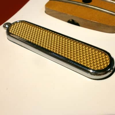 Stratocaster GOLD FOIL Pickup 1pc Q FOILCASTER 6.2kOhm Strat Mustang Fits Fender Bridge Middle Neck image 3