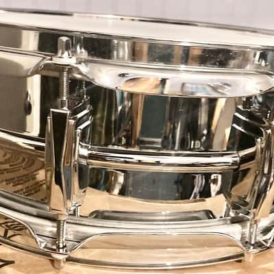 Ludwig 5x14" Chrome Over Brass Limited Edition Supraphonic Snare Drum image 9
