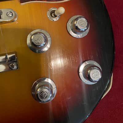 Mosrite Blues bender double cutaway prototype 1978 Sunburst image 13