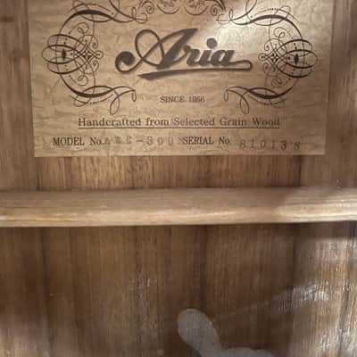 Aria AWC-300 - Natural with Hard Case image 3