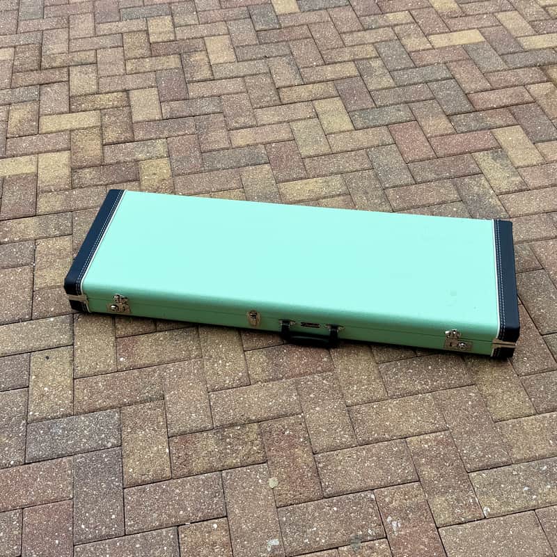 Fender Limited Edition Surf Green Strat/Tele Case image 1