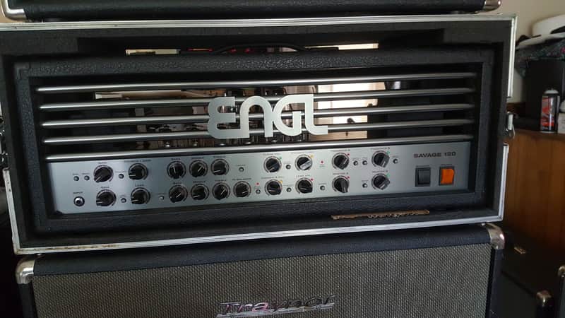 Rarest Engl Savage 120 mark I-Verified 1994-2nd year of production+flight case Worlds Best Metal Amp image 1