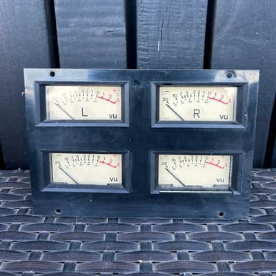 Trident TSM stereo meter bank x4 Sifam 1.734v image 1