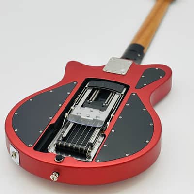 Ciari Travel Guitars Ascender Trio 2026 HSS Rampart Red with Free Backpack! image 5