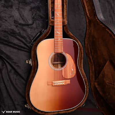 Headway Acoustic guitar The Eagle TWC/ATB Type D  - TLP-HGR(Tulip Half Gradation) #A04141 - 2.1kg image 2