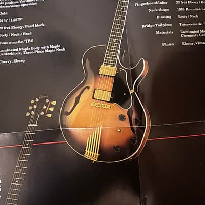 Gibson B.B. King Poster 1993 ES-135 Lucille Herb Ellis 335 165 Howard Roberts fusion II image 4