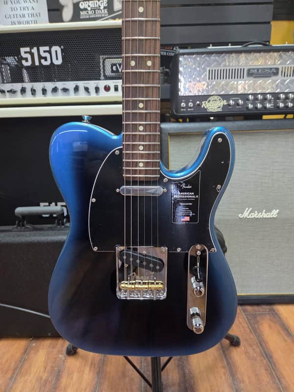 Fender American Professional II Telecaster with Rosewood Fretboard 2020 - Present - Dark Night image 1