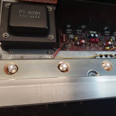 Toshiba SA-420 1976 Silver/Real Walnut Recapped/Serviced with LEDs image 9