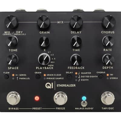 Walrus Audio Qi Etherealizer Multi Effect Pedal - Black - Open Box image 1