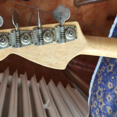 1978 Fender Musicmaster Bass with Original Fibre Hard Shell Case image 8